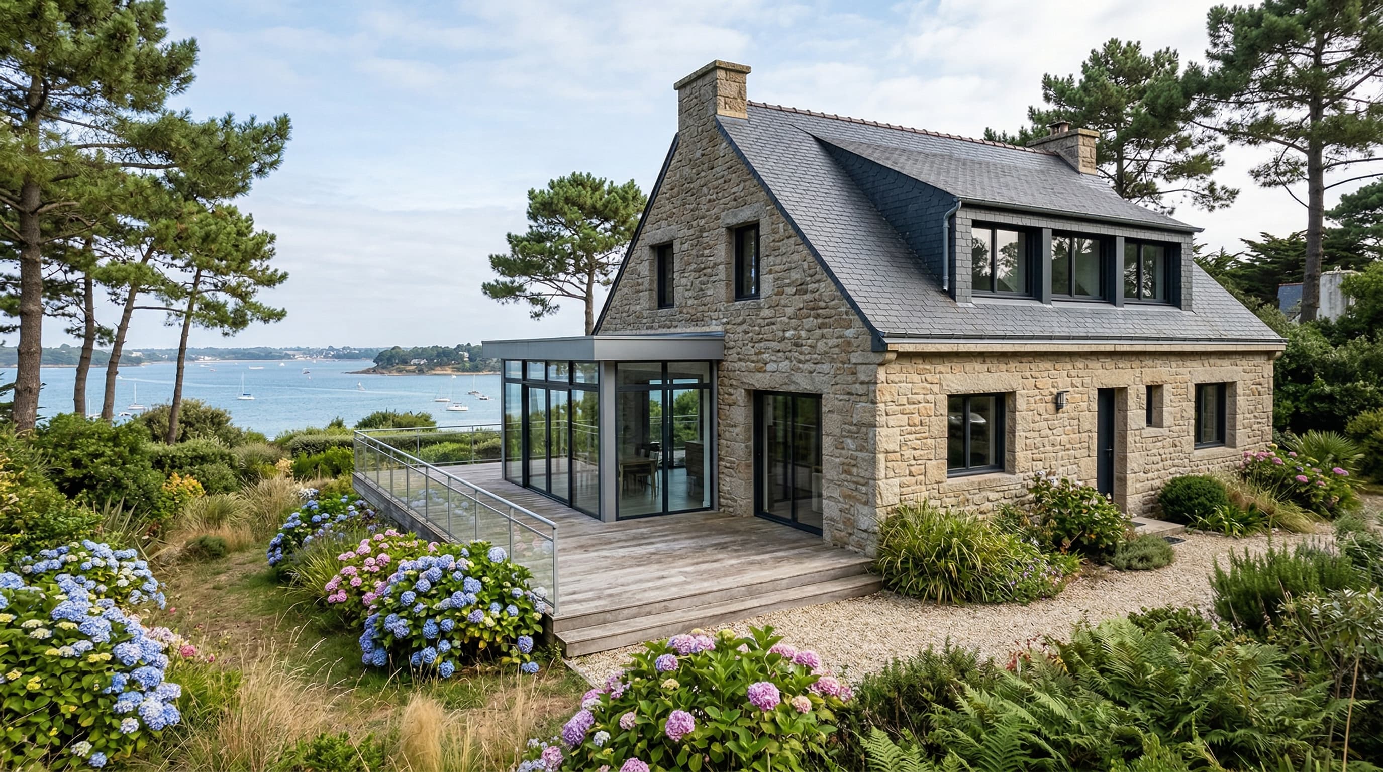 Maison de famille, Golfe du Morbihan