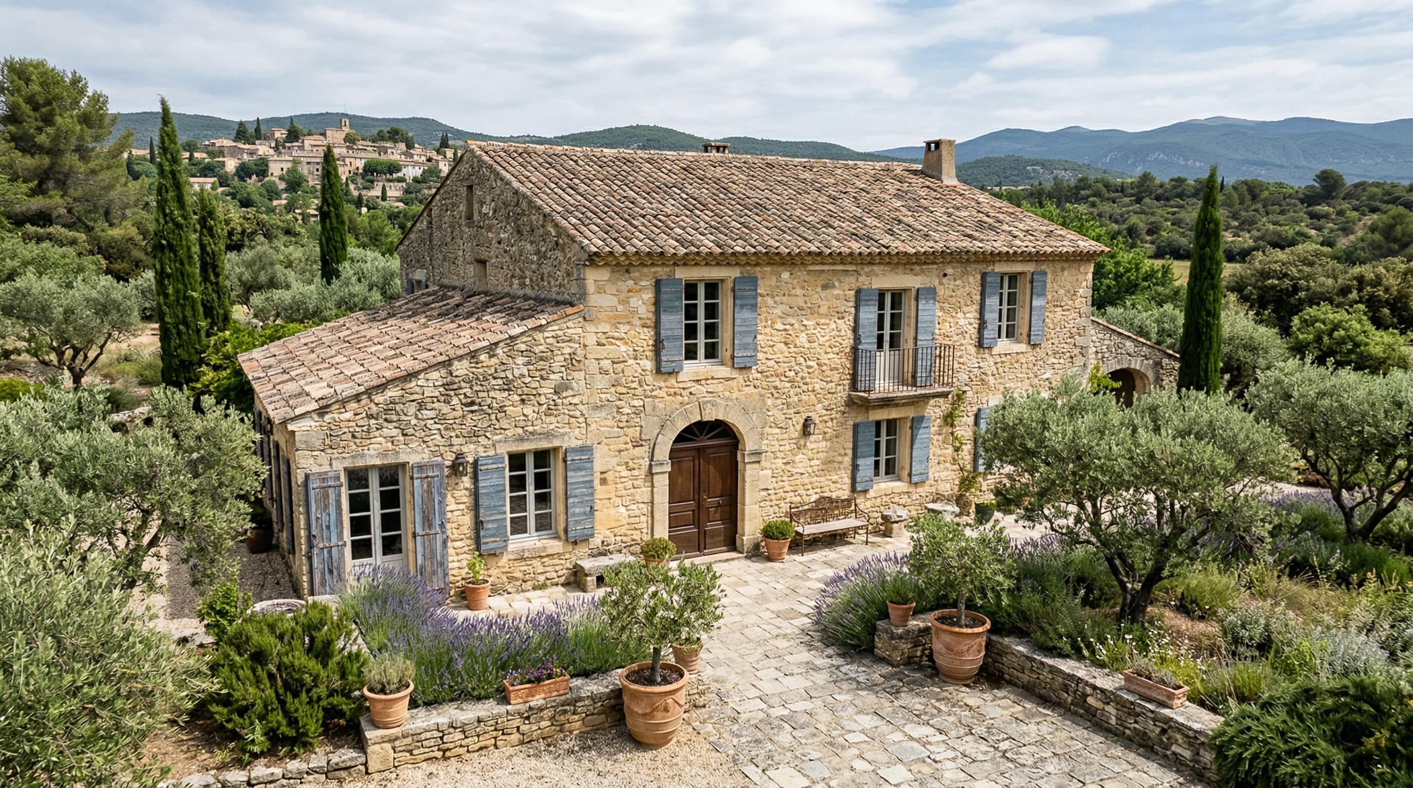 Mas provençal du XVIIIᵉ, Luberon